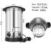 IINCOOY 8L Electric Wax Melting Pot - Stainless Steel Wax Melter with Spout 30-110 for Commercial Use - Buy Online on GoSupps.com