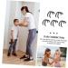 MUSISALY 5 Pairs Auricle Corrector Pro Tools Sticker Holder for Newborn Ear Correction - Black - Buy Online on GoSupps.com