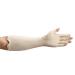 Rolyan Forearm Length Left Compression Glove Open Finger Compression Sleeve to Control Edema and Swelling Water Retention and Vericose Veins Covers Fingers to Forearm on Left Arm Small