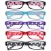 Kerecsen 5 Pack Reading Glasses for Women - Fashionable Quality Readers 2.0 Diopters Great Value Mix Colors - Buy Online on GoSupps.com