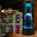 EDIER LED Fantasy Jellyfish Lava Lamp - 7 Color Setting Aquarium Mood Light for Home Office Decor - Great Gifts for Kids - Buy Online on GoSupps.com