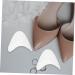 Toe Protector High Heel Pads - Gel Cushion Inserts for Ballet & Dance - 3 Pairs White Shoe Heel Protectors - Buy Online on GoSupps.com
