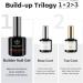 Modelones 3Pcs Builder Gel Set - No Wipe Base and Top Coat with Gel Builder for Strong Nails - Buy Online on GoSupps.com
