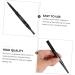 FOYTOKI 3pcs Eyebrow Pencil Brush Rotate Eyebrow Pencils Double Head Eyebrow Pencil Chocolate - Buy Online on GoSupps.com