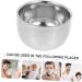 Minkissy Men's Shaving Bowl Set - Premium Razor Cup & Soap Dish with Aluminum Sandpaper - Perfect Grooming Equipment for Smooth Shaves - Buy Online on GoSupps.com
