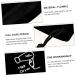 Baluue 6 Pcs Hair Dryer Storage Bag Hair Dryer Bag Hotel Hair Dryer Pouch Jewels for Hair Black Flannel - Buy Online on GoSupps.com