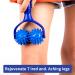 Simmpu Massage Roller with 2 Massage Balls - Relieve Muscle Pain in Legs Back Arms & Shoulders | International Shipping Available - Buy Online on GoSupps.com