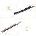 PATKAW 1 Set 2 Pairs Rhinestone Hairpins Sparkly Rhinestone Hair Clips Crystal Hair Pins Bobby Pins Sparkly Glitter Hair Clips for Women Girls Hair Decoration (Black) - Buy Online on GoSupps.com
