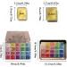 OCKULT 20 Colors Watercolor Painting Set DIY Clay Coloring Nail Art Dripping Glue Glitter Watercolour Solid Paint Box Portable Travel Water Color Paints Set Paint Kit for Artists and Painting Lovers B color one size - Buy Online on GoSupps.com