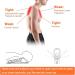 Neulleben Therapy Trigger Point Massage Device - Original Back Extension & Neck Cushion for Upper Back & Shoulder Relaxation - Effective Trapezius & Neck Massage - Orange - Buy Online on GoSupps.com