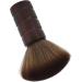 Dust Removal Brush for Neck and Face Professional Neck Hair Cleaning Brush Ergonomic Beech Handle Nylon Hair for Hairdresser for Home Salon - Buy Online on GoSupps.com