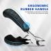 Kaasage Podiatrist Toenail Clippers for Thick Nails - Surgical Stainless Steel, Sharp Curved Blades, Anti-Slip Handle - Professional Nail Cutter for Men, Women, Seniors - Modern Design - Buy Online on GoSupps.com