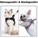 Premium Dog Harness for Small Dogs | Stylish Puppy Tableware & Cat Dishes with Leash | Curli Dog Harness - Perfect for Puppies (Size S Black) - Buy Online on GoSupps.com