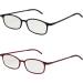 Buy Ultra-Thin 1.5x Portable Anti-Blu-Ray Reading Glasses for Women - Stylish & Secure - Buy Online on GoSupps.com