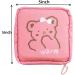 Sanitary Napkin Storage Bag - Compact Menstrual Pad Holder for Women & Teen Girls - Buy Online on GoSupps.com