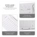 Buy Magnetic Eyelash Board - Acrylic Display Tray for Eyelash Extensions & Grafting Supplies | Premium Eyelash Accessories - International Shipping Available - Buy Online on GoSupps.com