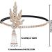 JUSTUSNX Gatsby Crystal Headband 1920s Flapper Headband pearl Rhinestone Headband Party Supplies for Women and Girls (A) - Buy Online on GoSupps.com