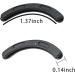 48 pcs Black Silicone Eyelash Curler Refill Pads - Universal Replacement Pads - Buy Online on GoSupps.com
