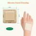 Silicone Foam Dressing 3x3 Inch - 10 Pack Adhesive Waterproof Wound Care Bandages | High Absorbency Foam Pads for Optimal Healing - Buy Online on GoSupps.com