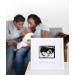 Little Pear Gender-Neutral Sonogram Frame for Pregnancy Announcement and Mother's Day - White Nursery Decor Keepsake - Buy Online on GoSupps.com