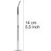 Nanshy Precise Bent Eyeliner Brush Thin Tip Angled Eyeliner Brush with Small Fine Point Tip for Dry or Gel Eyeliner Application - Angle Eye Makeup Brush Tool - Vegan & Cruelty-Free - White - Buy Online on GoSupps.com