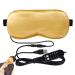 Stronrive Heated Eye Patch - Eye Warming Pad for Dry Eye | Heating Pad for Eyes Electric Eye Heat Compress with Adjustable Strap and Temperature Safe for Sleep Work Rose Gold