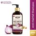Onion & Collagen Anti-Hairfall Shampoo - Reduces Hairfall Strengthens Roots Nourishes Scalp - 10.14 Fl Oz | New & Improved Formula for Thick Shiny Hair - Buy Online on GoSupps.com