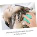Foytoki Head Scalp Massage Brush Silicone Hair Cleaning Tool for At-Home Relaxation | 9.5x7cm Green International Shipping - Buy Online on GoSupps.com