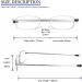 MMOWW Foldable Reading Glasses for Men & Women - Anti Blue Light Mini Telescopic Silver (+2.5 Magnification) - Buy Online on GoSupps.com