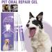 3PCS Cvreoz Pet Oral Repair Gel Pet Oral Spray Clean Teeth Pet Breath Freshener Gel Pet Brush Free Oral Gel Pet Mouth Spray for Eliminate Bad Breath (Gel) - Buy Online on GoSupps.com