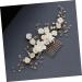 Ipetboom Tiara Polymer Clay Crystal Head Ornaments Flower Hair Comb Mori Hair Comb The Flowers Hairpin Bridal Headdress Bridal Hair Accessory Crystal Hair Comb Headgear Hair up Bride Hanfu - Buy Online on GoSupps.com