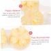 HOMSFOU 3pcs Contact Lens Case with Mirror - Portable Plastic Travel Foil Crystal - Yellow - 7x4.5x2.5CM | Buy Internationally - Buy Online on GoSupps.com