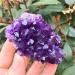 Natural Crystal 1PC 120-300g Natural Dream Amethyst Quartz Crystal Cluster Specimen Power Stone Crystal HOMEZHOU (Size : 70-80g)