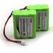 Buy 2-Pack 7.2V Ni-MH Battery - Compatible with 2GIG BATT1X BATT2X GC2 Go Control Panel & Security Systems | Fast International Shipping - Buy Online on GoSupps.com