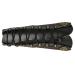 TOPARCHERY Handmade Leather Arm Guards Bow Hand Shooting Glove Adjustable for Hunting Shooting Arm Protector Wristband Gauntlet Unisex Medieval Bracer Black
