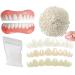 Three Temporary Tooth Repair Kits  Thermal bonding Accessories Beads Women's veneers Upper and Lower Teeth Beauty Teeth Quickly Restore Your Confident Smile