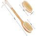 Jayzuum Set of 2 Back Brushes - Long Handle Dry Bath Brush for Peeling & Massage | International Shipping Available - Buy Online on GoSupps.com