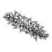 Ipetboom Rhinestone Hair Clip Hair Barrettes Women Hair Clip Silver Hair Clip Rhinestones Hairpin Flower Hair Clip Rhinestones Barrette Women Hair Decor Hair Accessory Women Hairpin