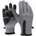 Womens Snow Overalls Snowboarding Gloves - Warm, Windproof & Waterproof Winter Sports Gloves - Grey (Size 5 Small) - Buy Online on GoSupps.com