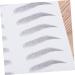 Housoutil 2pcs 3d Eyebrow Stickers Eye Brow Shaping Kit Brow Shaper Makeup Eyebrow Transfer Makeup Tools Hair - Buy Online on GoSupps.com
