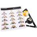 ITROLLE Magic Ball Rack 6PCS - Billiard Triangle Magic Rack Sheet with Marker Dots for Pool Table - Ball Holder Included - Buy Online on GoSupps.com