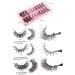 FRCOLOR 10 Pairs Glitter Diamond Eyelashes false lashes women lashes with rhinestones lashes with glitter costume eyelashes lash extensions supplies fluffy chemical fiber child - Buy Online on GoSupps.com