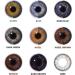 Chromaview Blend Natural Blue Colored Contact Lenses - Prescription-Free 30 Days Wear - Shop Internationally - Buy Online on GoSupps.com