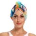 Watercolor Cow Colorful Illustration Isolated on White Hair Towel 2 Pack Super Absorbent Hair Drying Towel Quick Dry Hair Turbans Head Towel with Button Twisty Wrap for Women Girls