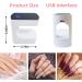 Lishumei Mini LED Nail Lamp 24W UV Light with Timer | Portable USB Nail Dryer for Gel Nails | Quicky-Dry UV Lamp for Travel Manicure Art - Buy Online on GoSupps.com