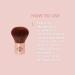 Bellamianta Luxury Baby Kabuki Bronzing Brush - Buy Online on GoSupps.com