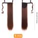 Traziewell Pony Tail Hair Piece Straight Hair Extension Long Straight Ponytail Extensions Wrap Around Pony Tail High Temperature Synthetic Hairpieces for Women Ladies 0606 FH000606 L - Buy Online on GoSupps.com