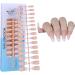 FEIlei Full Cover Nail Tips Extra Long for Press On Nails Manicure Tools Salon Home DIY D5 - Buy Online on GoSupps.com