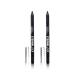 Eternal Eyeliner Waterproof Colored Pencil with Vitamin E   Professional Easy Glide-on for an All Day Smokey or Dramatic Effect  Long Lasting and No Smudge Eye Pencil 2 Count (Pack of 1)