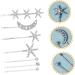 Ipetboom 3 Sets Fringe Bobby Pin Girls Hair Barrettes Star Hair Clip Wedding Hair Accessories for Women Rhinestone Barrettes Women Hair Accessories Headgear Rhinestones Alloy - Buy Online on GoSupps.com